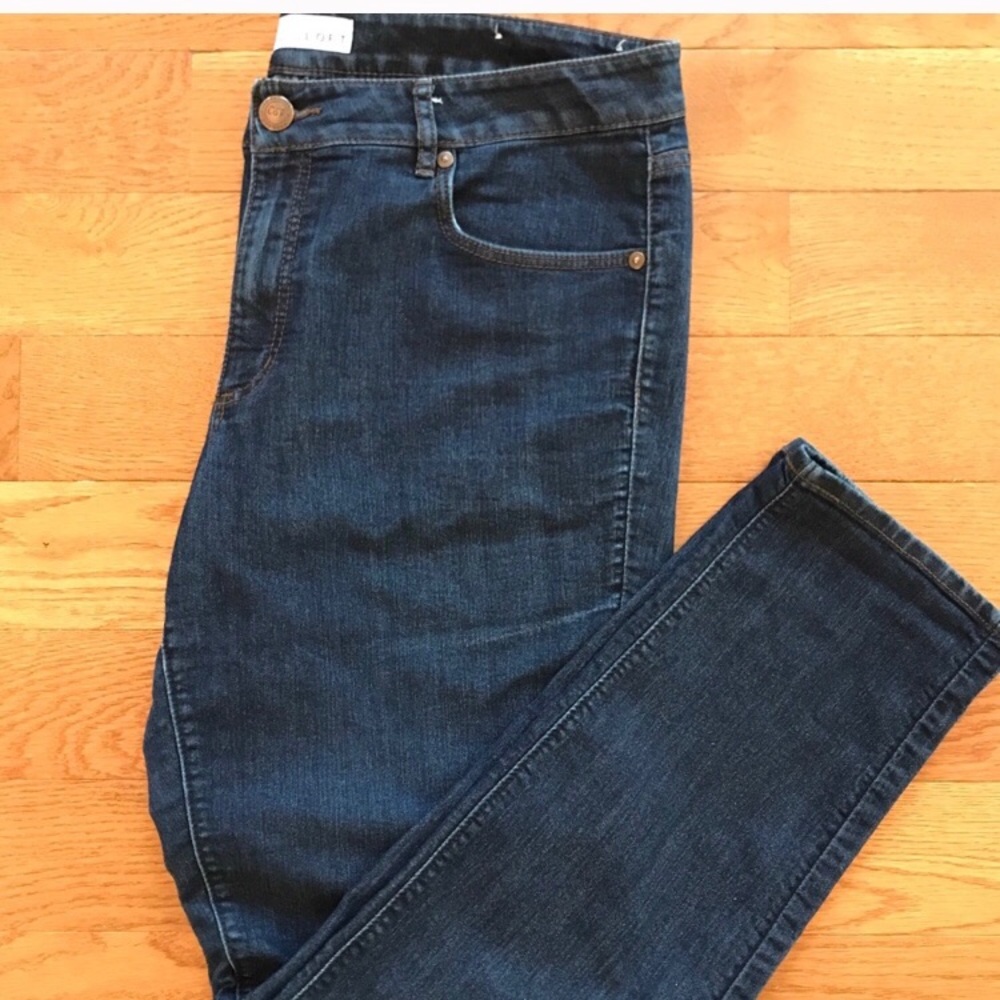 LOFT Curvy Skinny Jeans 31/12